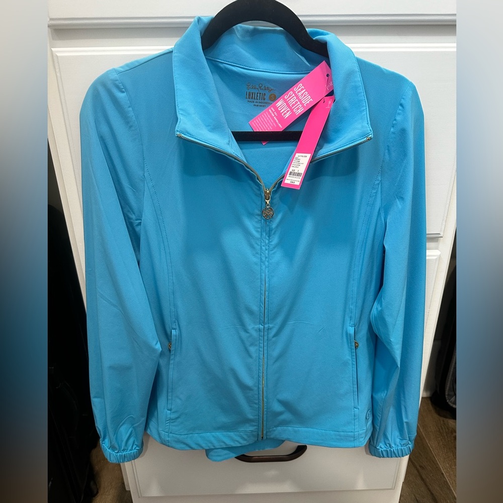 Lilly Pulitzer Blue luxletic Jacket